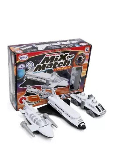 Magnetic Mix or Match Vehicles: Space Explorer Set