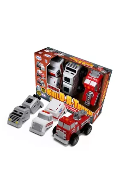 Magnetic Build-A-Truck: Fire and Rescue