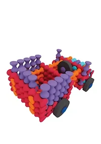 130 Piece Playstix Vehicles Building and Construction Set