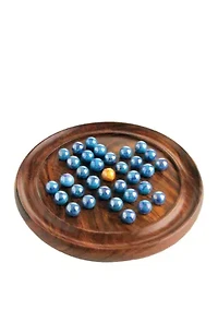 Standard Wooden Solitaire Brain Teaser Puzzle
