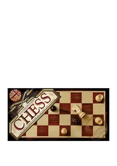 Folding Wooden Chess Family Game