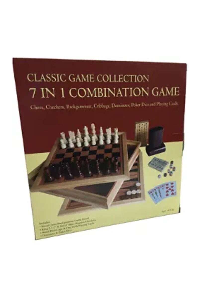 7 in 1 Combination Game Set
