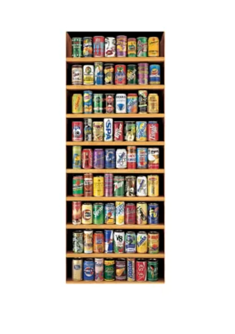 Soft Drink Cans Jigsaw Puzzle: 2000 Pcs