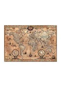 Antique World Map: 1000 Piece Puzzle