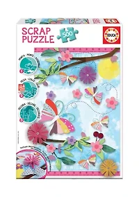 Scrap Puzzle - Garden Art: 500 Pcs