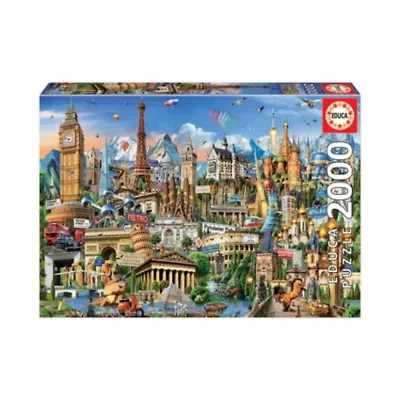 Europe Landmarks: 2000 Pcs
