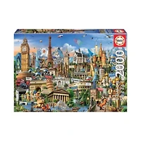Europe Landmarks: 2000 Pcs