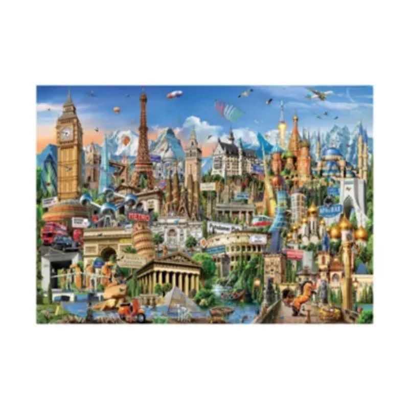 Europe Landmarks: 2000 Pcs