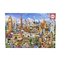 Europe Landmarks: 2000 Pcs