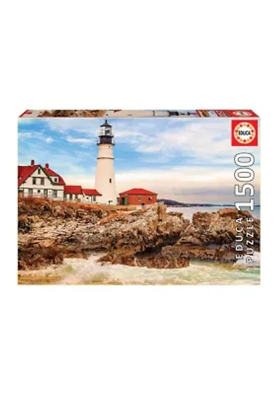 Rocky Lighthouse: 1500 Pieces