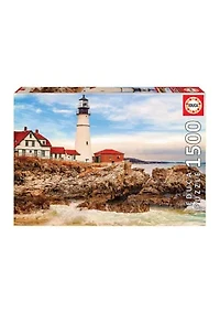 Rocky Lighthouse: 1500 Pieces
