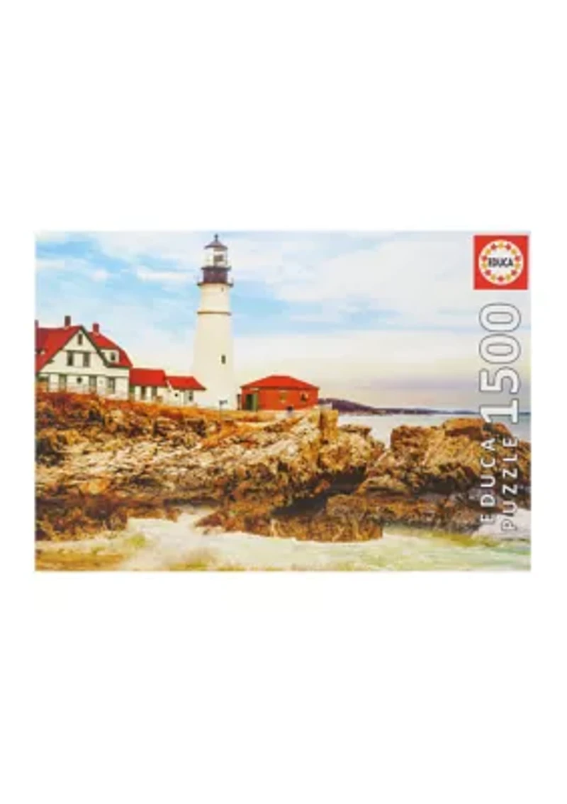 Rocky Lighthouse: 1500 Pieces