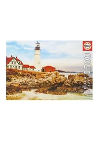 Rocky Lighthouse: 1500 Pieces