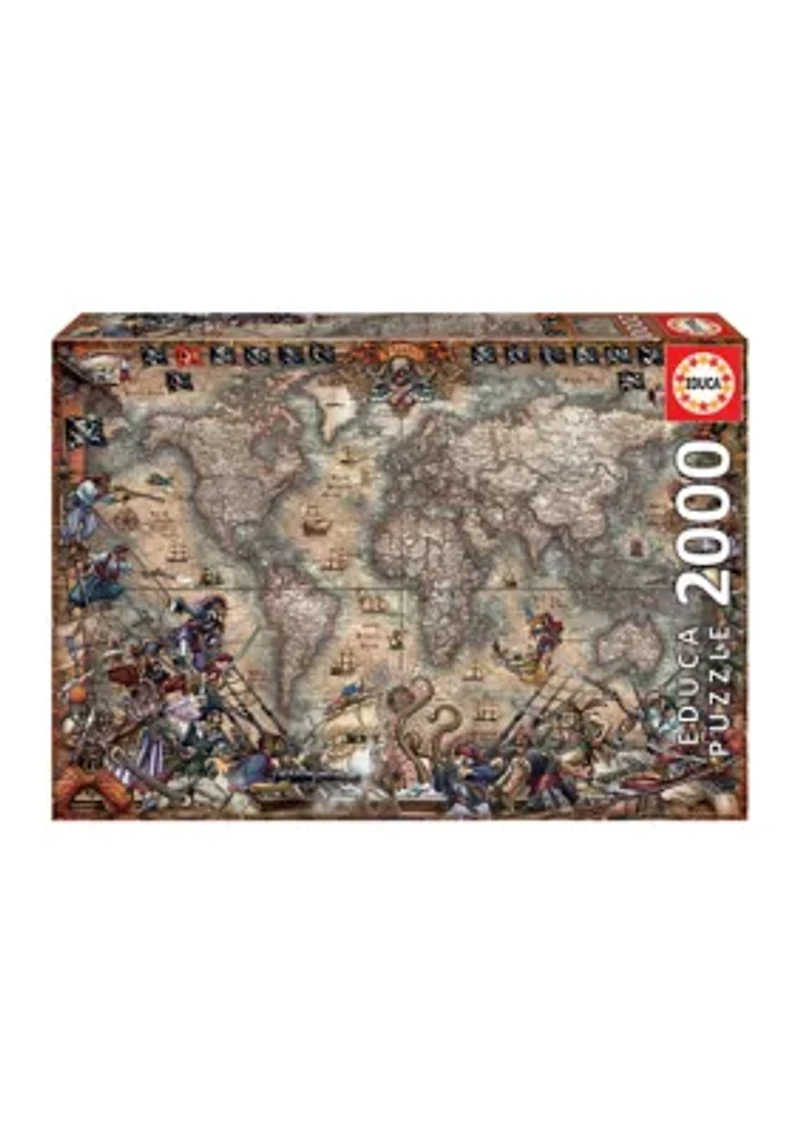 Pirates Map: 2000 Pieces