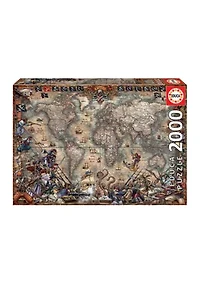 Pirates Map: 2000 Pieces