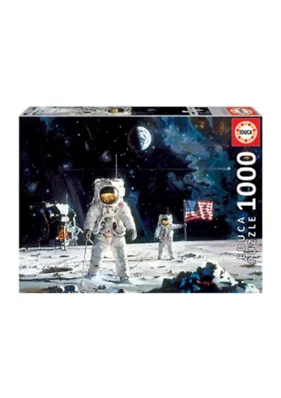 Robert McCall - First Men on the Moon: 1000 Pieces