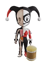 4D XXRAY Dissected Vinyl Art Figure - DC Justice League Comics Harley Quinn