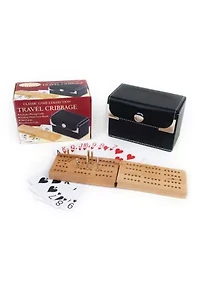 Travel Cribbage Game with Playing Cards