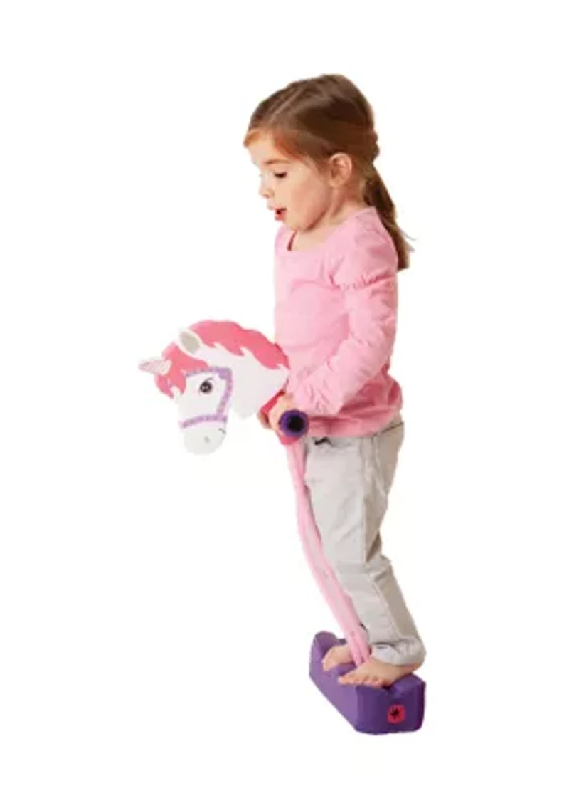 Hop & Squeak Unicorn Pogo Jumper