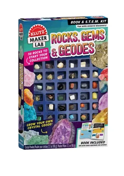 Klutz Maker Lab - Rocks, Gems & Geodes
