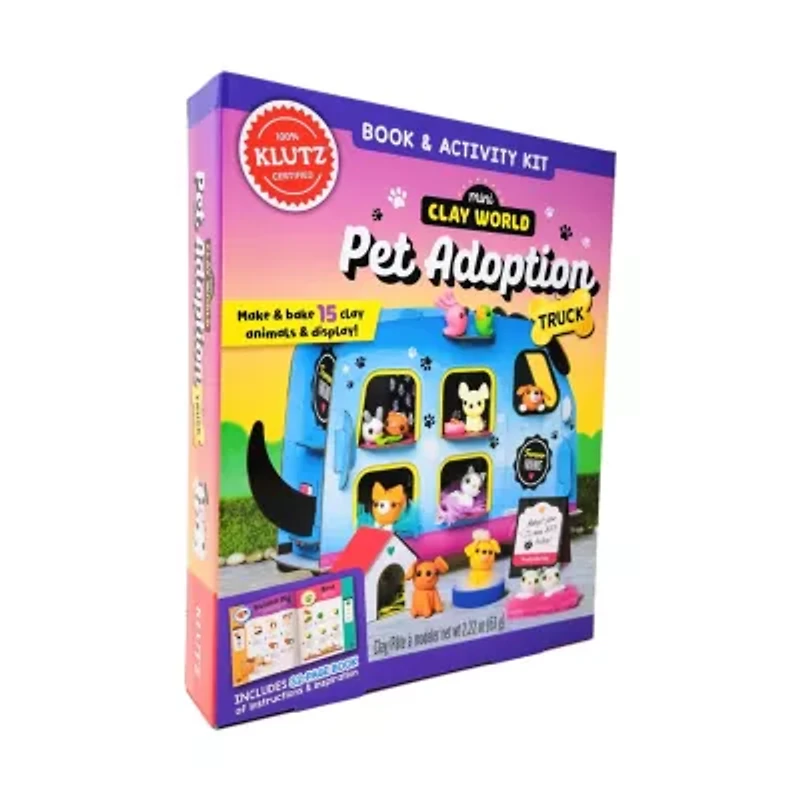 Mini Clay World Pet Adoption Truck