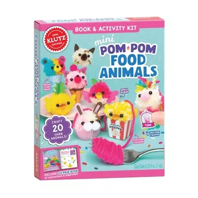 Mini Pom-Pom Food Animals