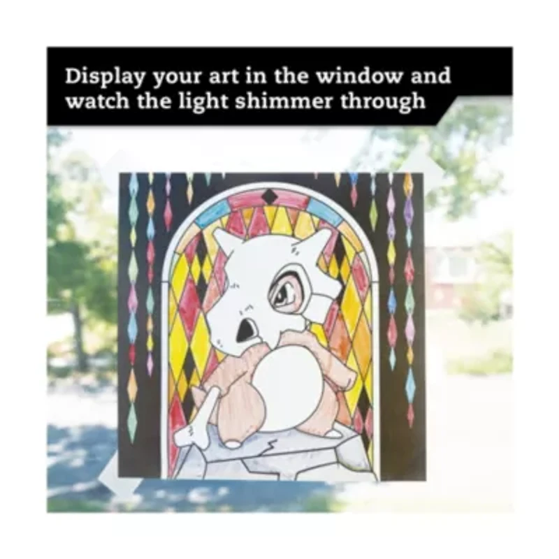Pokemon Stained Glass Art