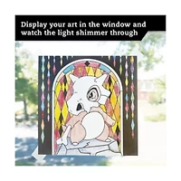 Pokemon Stained Glass Art