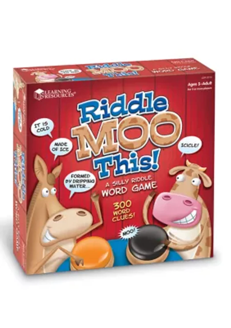 Riddle Moo This Silly Riddle Word Game