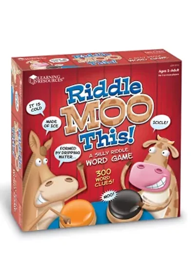 Riddle Moo This Silly Riddle Word Game