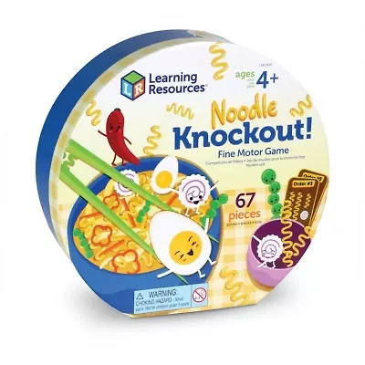 Noodle Knockout! Fine Motor Game