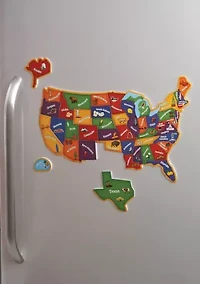 Learning Essentials - Magnetic U.S. Map Puzzle: 44 Pieces