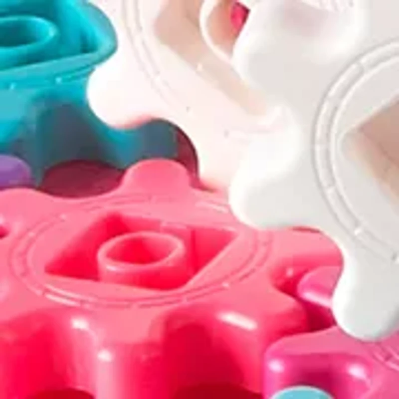 Gears! Gears! Gears! - 100-Piece Deluxe Pink Building Set