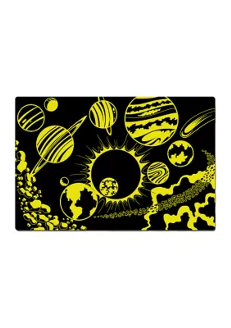 Puzzle Doubles! - Glow in the Dark Space: 100 Pcs