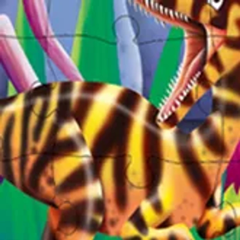 Puzzle Doubles! - Glow in the Dark Dinos: 100 Pcs