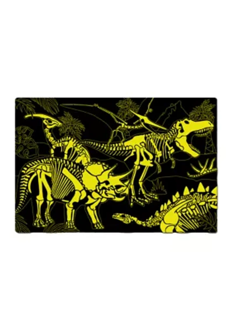 Puzzle Doubles! - Glow in the Dark Dinos: 100 Pcs