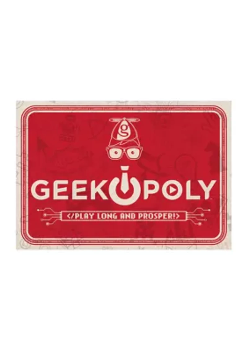 Geek-opoly Family Game