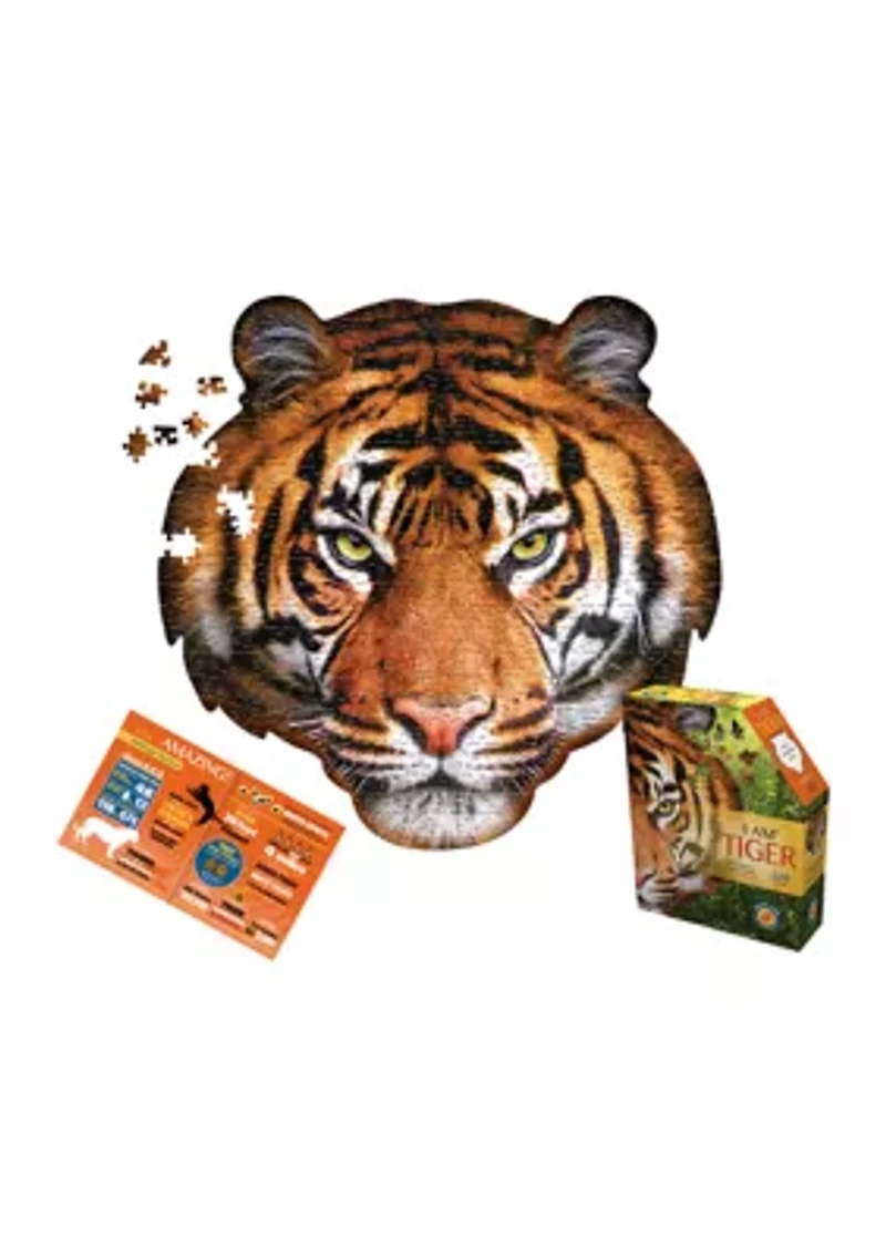 I Am Tiger Shaped Jigsaw Puzzle: 550 Pcs