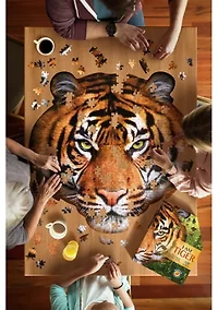 I Am Tiger Shaped Jigsaw Puzzle: 550 Pcs