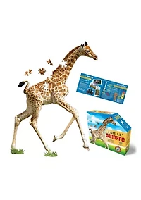 I Am Lil' Giraffe Shaped Jigsaw Puzzle: 100 Pieces
