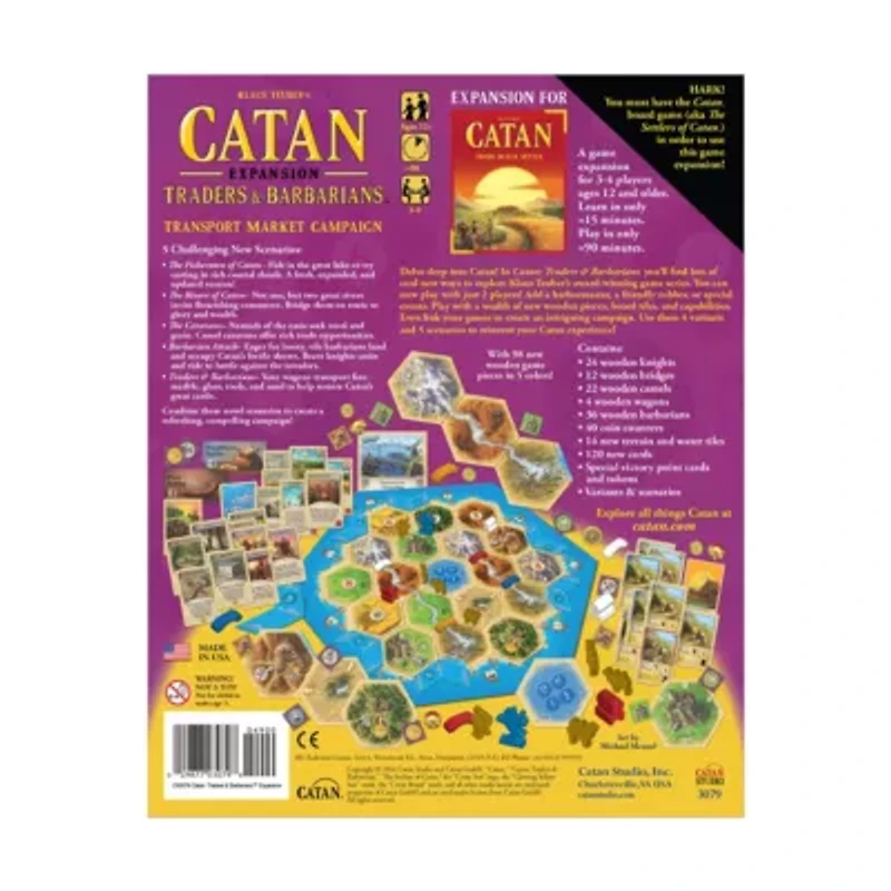Catan: Traders & Barbarians Expansion