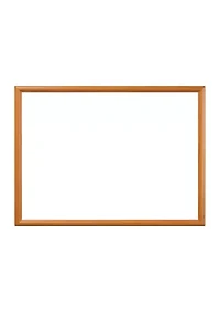 19.25 in x 26.75 in Natural Wood Jigsaw Puzzle Frame 
