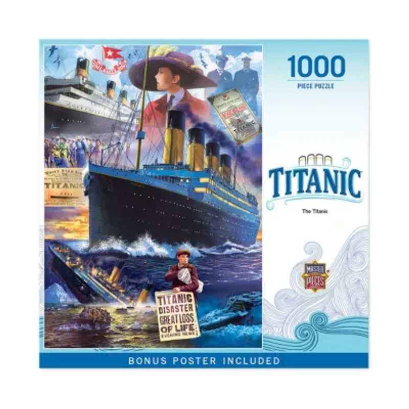 The Titanic - Collage Puzzle: 1000 Pcs