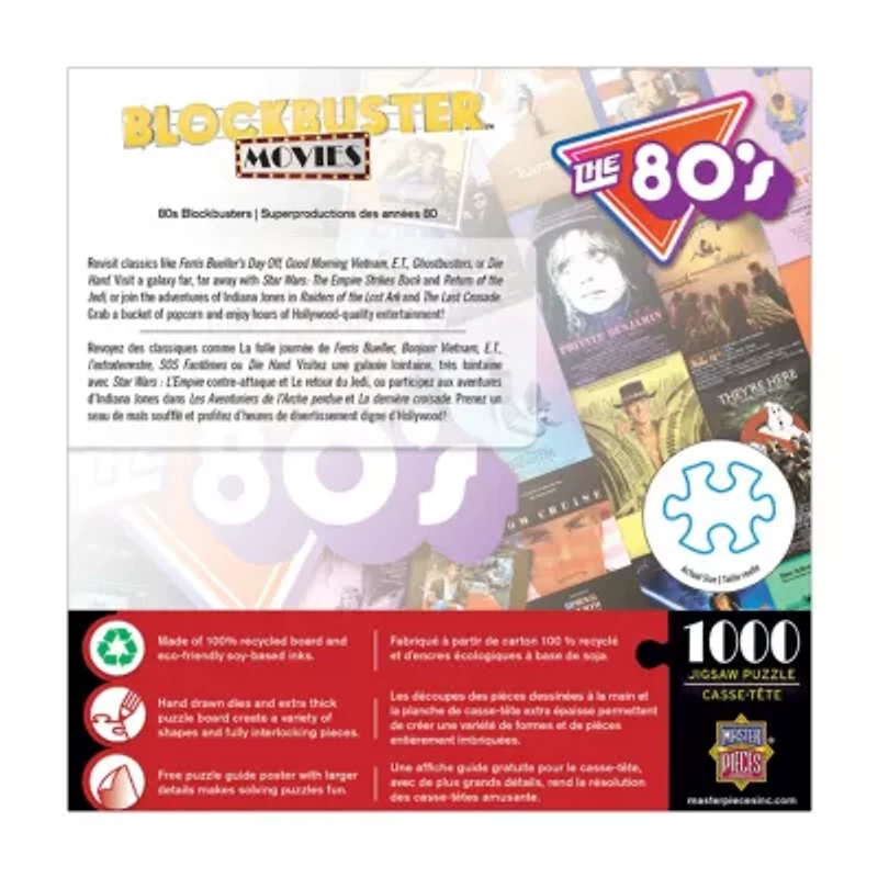 Blockbuster Movies - 80s Blockbusters: 1000 Pcs