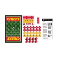 NFL Checkers Game Set - Kansas City Chiefs