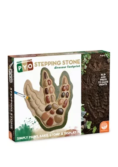 Paint Your Own Stepping Stone - Dinosaur Footprint