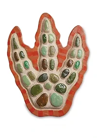 Paint Your Own Stepping Stone - Dinosaur Footprint