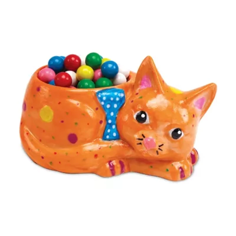 Paint Your Own Porcelain Cat Dish