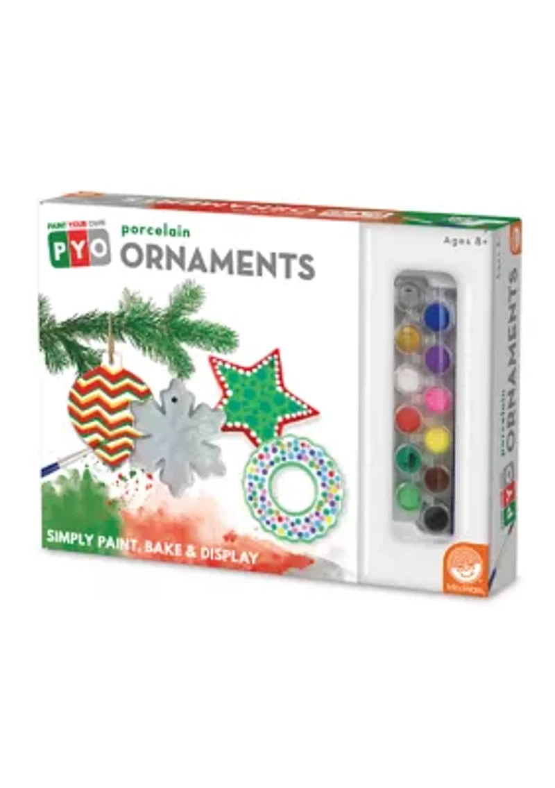 Paint Your Own Porcelain Ornaments Craft Kit