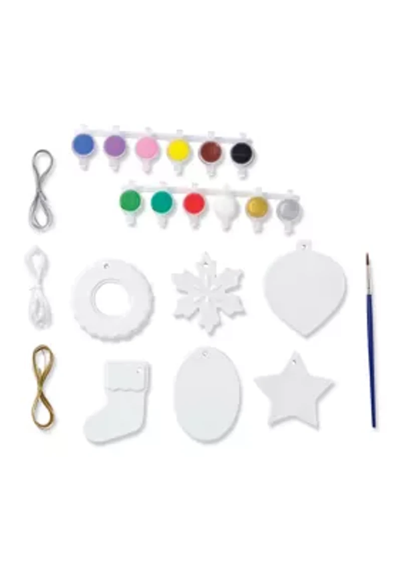 Paint Your Own Porcelain Ornaments Craft Kit